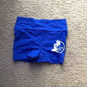 Celestial bodies scrunch butt shorts